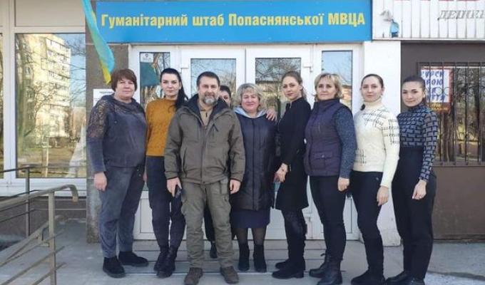 Сергій Гайдай перевірив роботу гуманітарного хабу для луганських ВПО у Черкасах