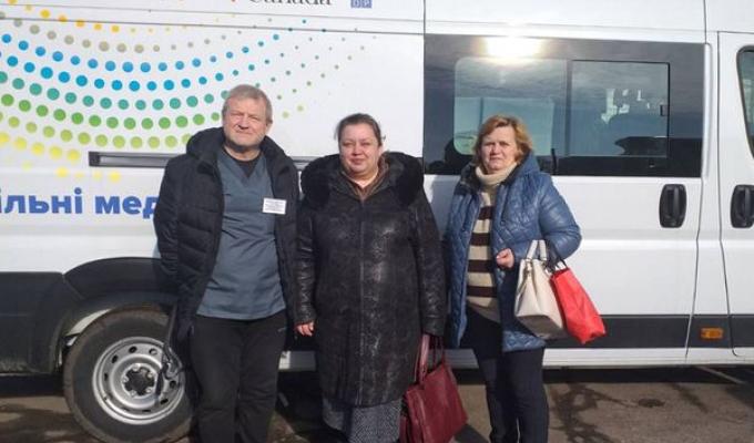 У Новомосковську приймали рубіжанські медики