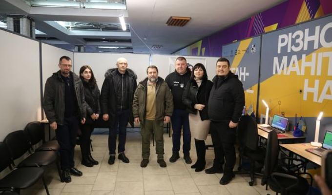 Для переселенців Луганщини відкрито перший Цифровий хаб у Дніпрі
