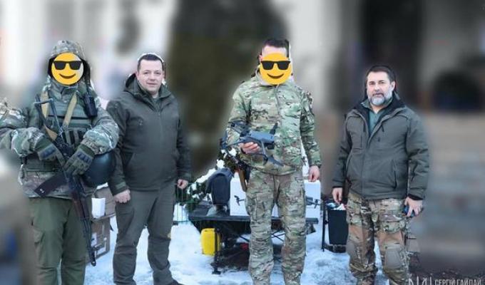 Сергій Гайдай: привезли дрони нацгвардійцям, які боронять Кремінський напрямок