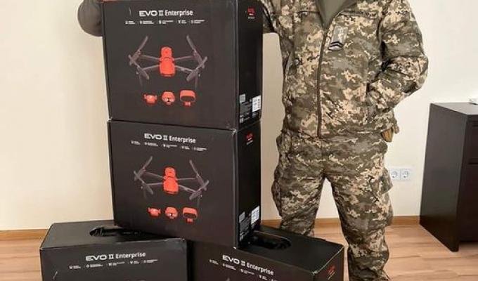 Військовим на Кремінський напрямок передані дрони