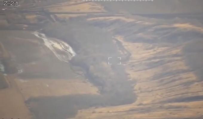 #Вірю_в_ЗСУ Наші військові нищать техніку росіян на Сватівщині