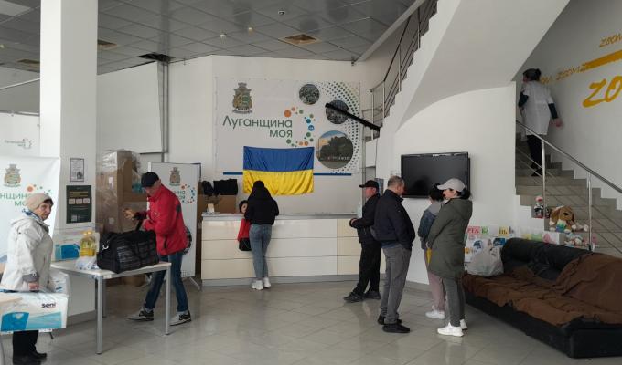 Більше 400 переселенців-луганчан звернулися до гумштабу в Вінниці