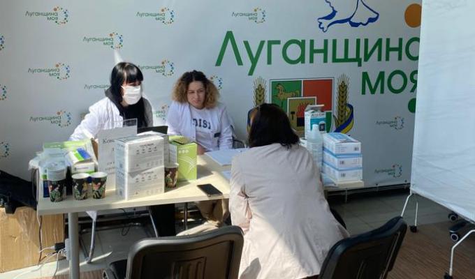 Рубіжанські лікарі у Вінниці прийняли більше 100 пацієнтів за тиждень