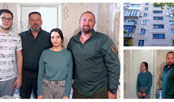 Позбавленій батьківського піклування переселенці з Лисичанська придбали квартиру на Кіровоградщині 