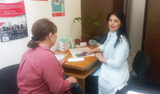 На базі Івано-Франківського центру допомоги ВПО можна отримати кваліфіковану медичну допомогу з вівторка по суботу 