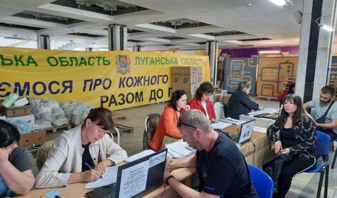 ВПО з Луганщини цього тижня в гумхабах Сєвєродонецької громади надано близько 1800 продуктових наборів