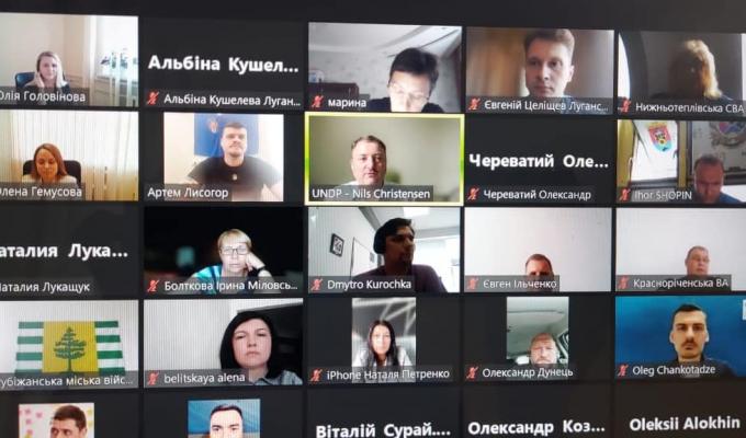 На першому засіданні Регіонального офісу міжнародного співробітництва при обласній державній адміністрації презентовано актуальні проєкти ПРООН для громад Луганщини