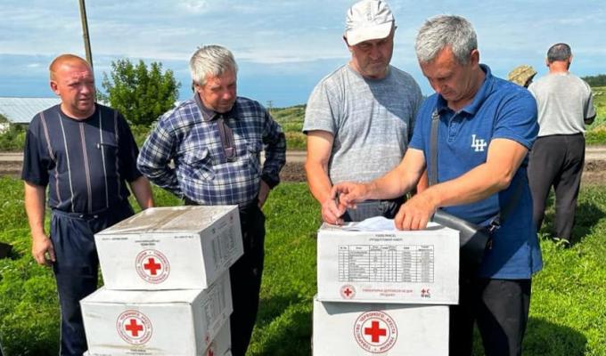 Артем Лисогор: жителів звільнених сіл проконсультували терапевт і стоматолог, населенню доставили продукти і хліб
