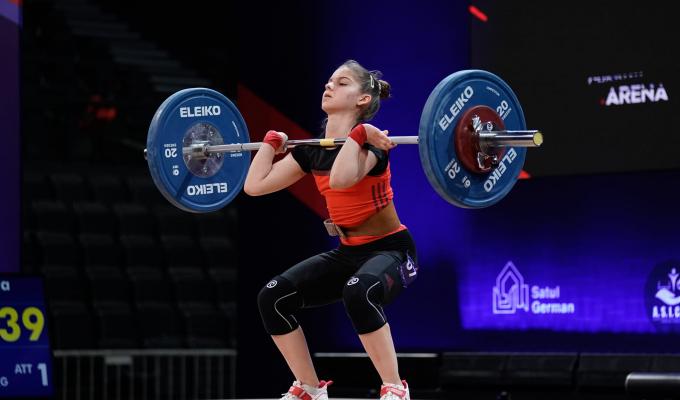 Важкоатлетка з Луганщини стала володаркою трьох срібних медалей чемпіонату Європи серед дівчат до 17 років