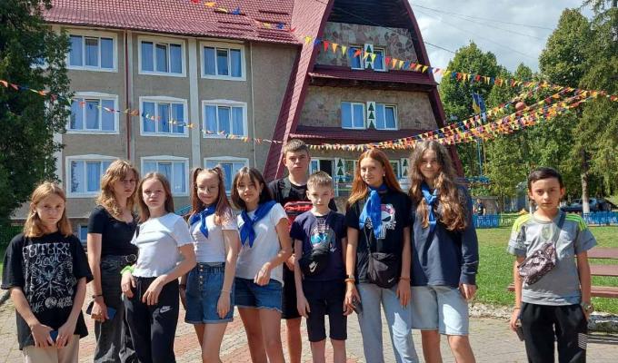 Діти з Гірської громади продовжують оздоровлюватися на заході країни
