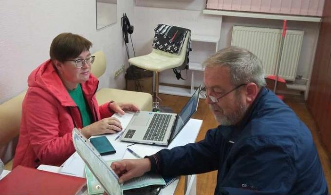 Протягом тижня в Нижньодуванському хабі в Харкові допомогу надано понад 500 жителям Луганщини