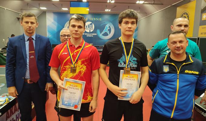 Спортсмен з Луганщини – призер чемпіонату України з настільного тенісу