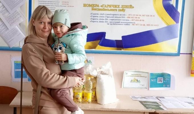 Більше 1 300 внутрішньо переміщених луганчан отримали допомогу у хабах Гірської громади за тиждень