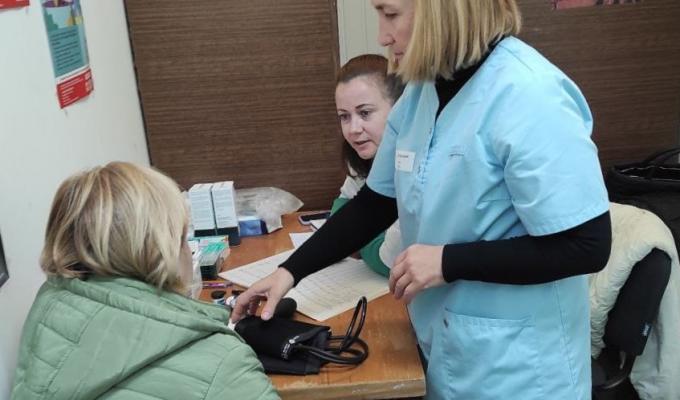 У Франківському хабі можна отримати допомогу лікарів медичних установ Луганщини 