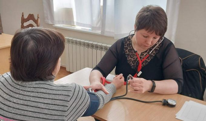 У Харкові в хабі Попаснянської громади приймає терапевт