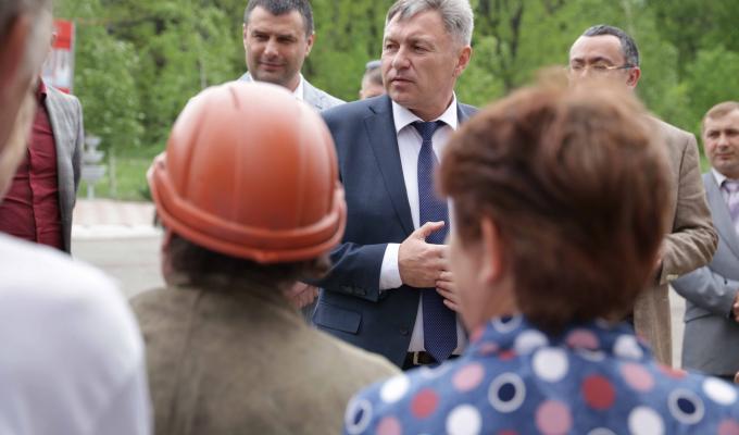 Юрій Гарбуз зустрівся з працівниками шахти «Карбоніт»