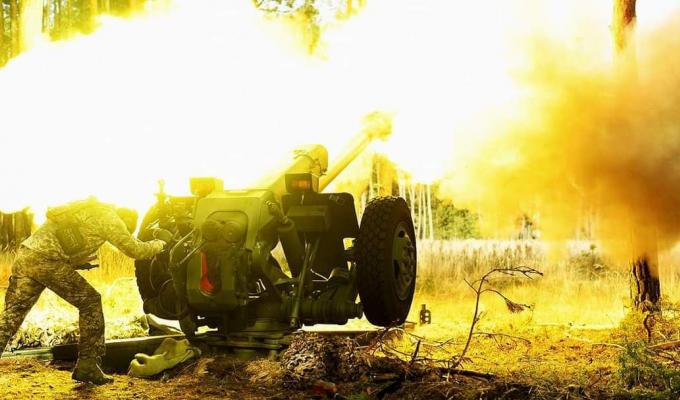 Чотири гармати та шість броньованих машин росіян знищено на Лимано-Куп’янському напрямку