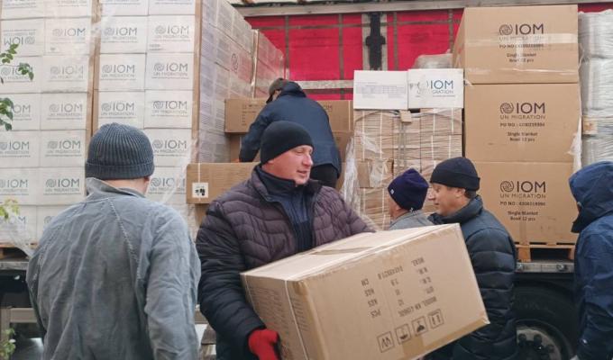 У хабі в Черкасах нашим переселенцям видаватимуть матраци, ковдри та посуд