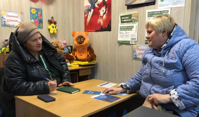 На Полтавщині ВПО з Луганщини забезпечували наборами гігієни