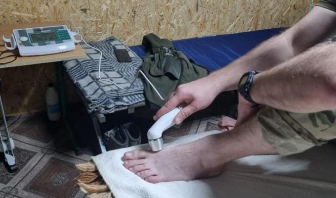 Рубіжанський центр відновного лікування надає виїзні реабілітаційні послуги бійцям поблизу лінії фронту 