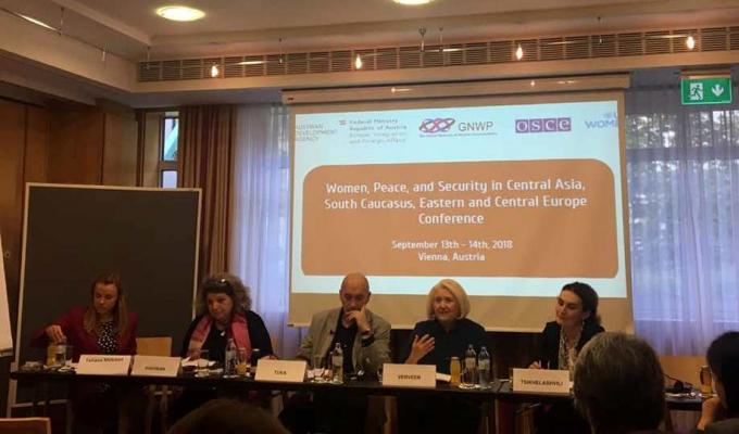 Заступниця голови Луганської ОДА Ольга Лішик взяла участь у Міжнародній конференції у Відні щодо впровадження резолюції 1325