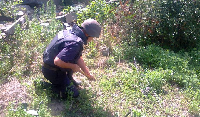 На Луганщині вилучено 68 одиниць вибухонебезпечних предметів