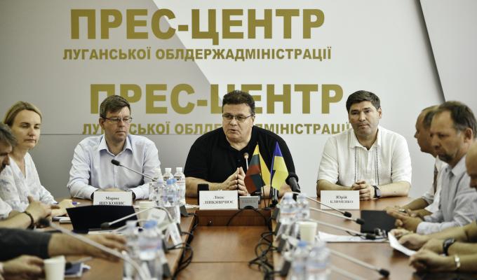 ПРЕДСТАВНИКИ ЛИТОВСЬКОЇ РЕСПУБЛІКИ ВІДВІДАЛИ ЛУГАНЩИНУ! 