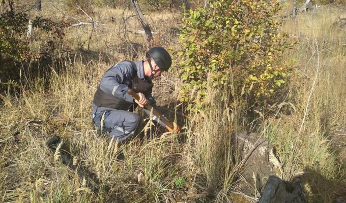 Піротехніками на Луганщині вилучено 10 одиниць вибухонебезпечних предметів 