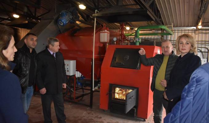 У Кремінській міській школі № 4 побудована котельня на альтернативному паливі 