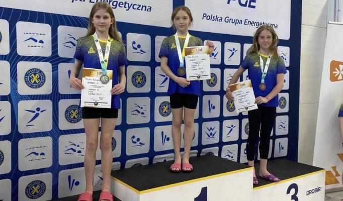 Представниця Луганщини відзначилася трьома золотими медалями на відкритому чемпіонаті Польщі зі стрибків у воду