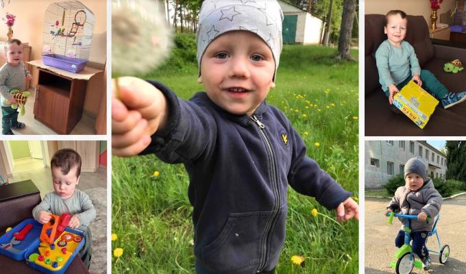 Трирічний Дмитро – новий вихованець Лисичанського малого групового будинку «Світанок» 