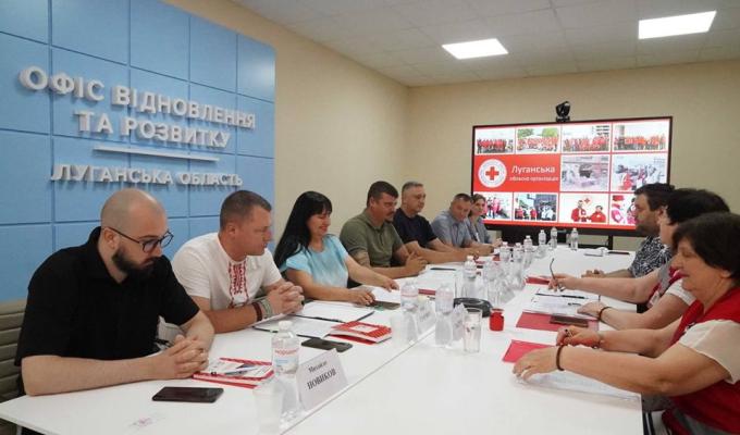 Артем Лисогор обговорив напрямки співпраці із Міжрегіональним офісом Східного регіону Товариства Червоного Хреста України 
