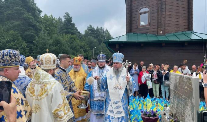 На прощі у селі Лішня вшанували пам’ять полеглих Захисників України