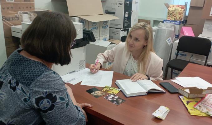 У хабі Нижньодуванської громади в Харкові працює психолог