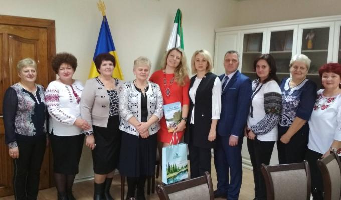 Завершено проект освітнього обміну між Старосамбірщиною та Кремінським районом