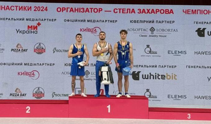 Представник Луганщини виборов срібло на першості країни зі спортивної гімнастики