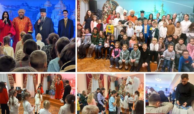Блаженнійший Митрополит Київський і всієї України Епіфаній привітав зі святами дітей з Луганщини