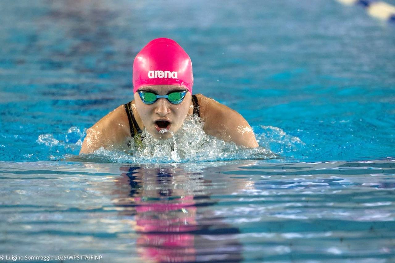 Золото та бронза – здобуток представниці Луганщини на міжнародному турнірі з пара плавання в Італії