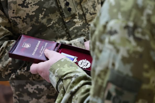 Четверо прикордонників бригади «Помста» отримали державні нагороди