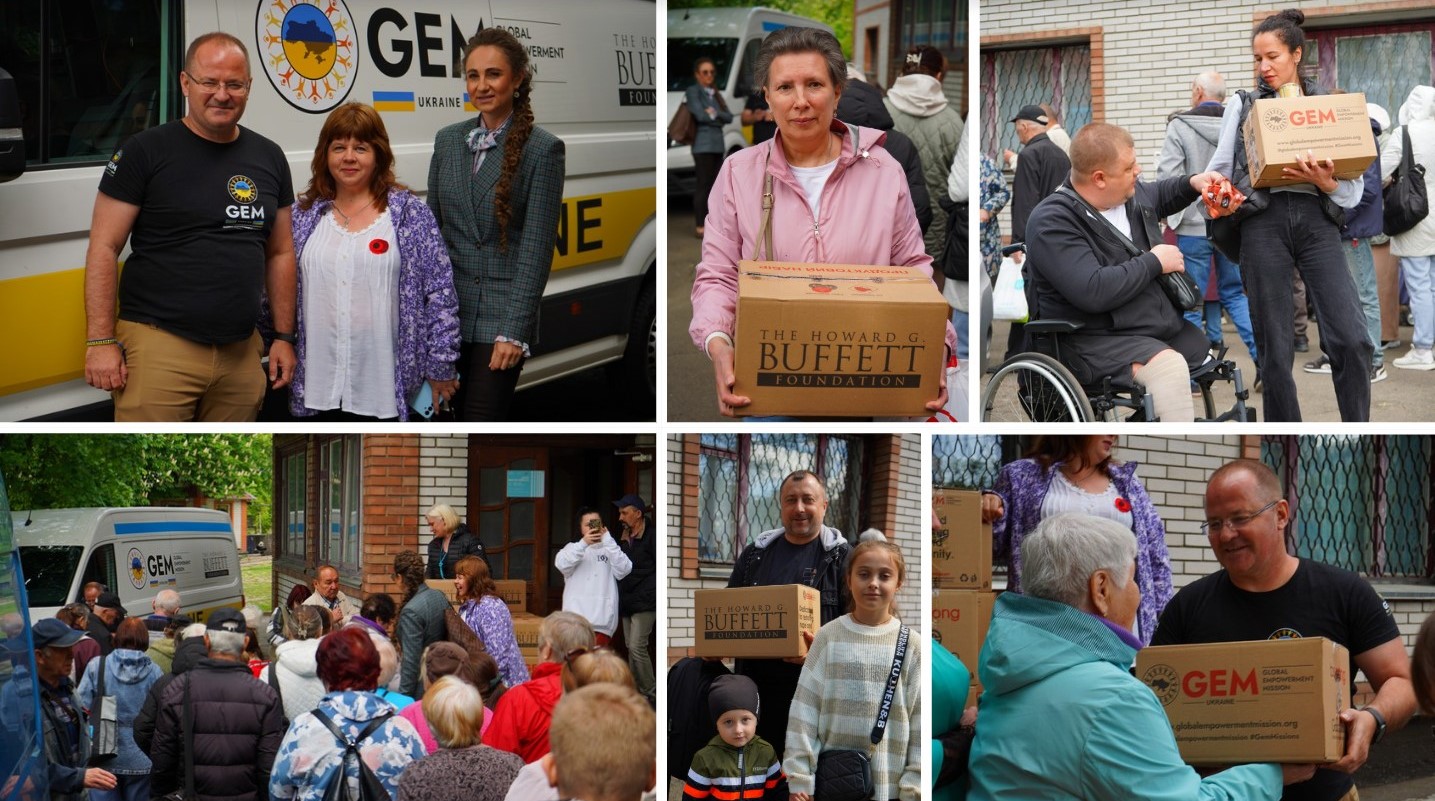 360 родин з Лисичанської громади отримали продуктові набори від благодійників