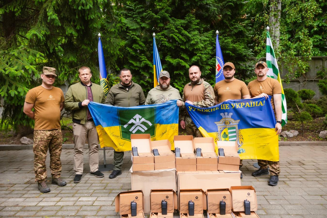 Олексій Харченко: нацгвардійців з «Хартії» забезпечили засобами зв’язку на два мільйони гривень