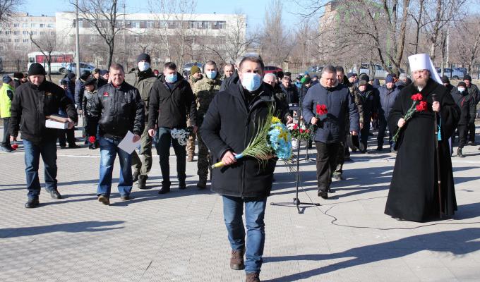 Головна теза сучасної України – «Ніколи знову», – Сергій Гайдай вшанував учасників бойових дій на території інших держав