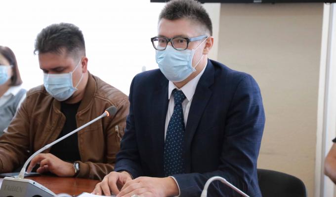 Заступник Міністра культури та інформаційної політики України Тарас Шевченко обговорив із журналістами питання захисту та розвитку інформсфери Луганщини