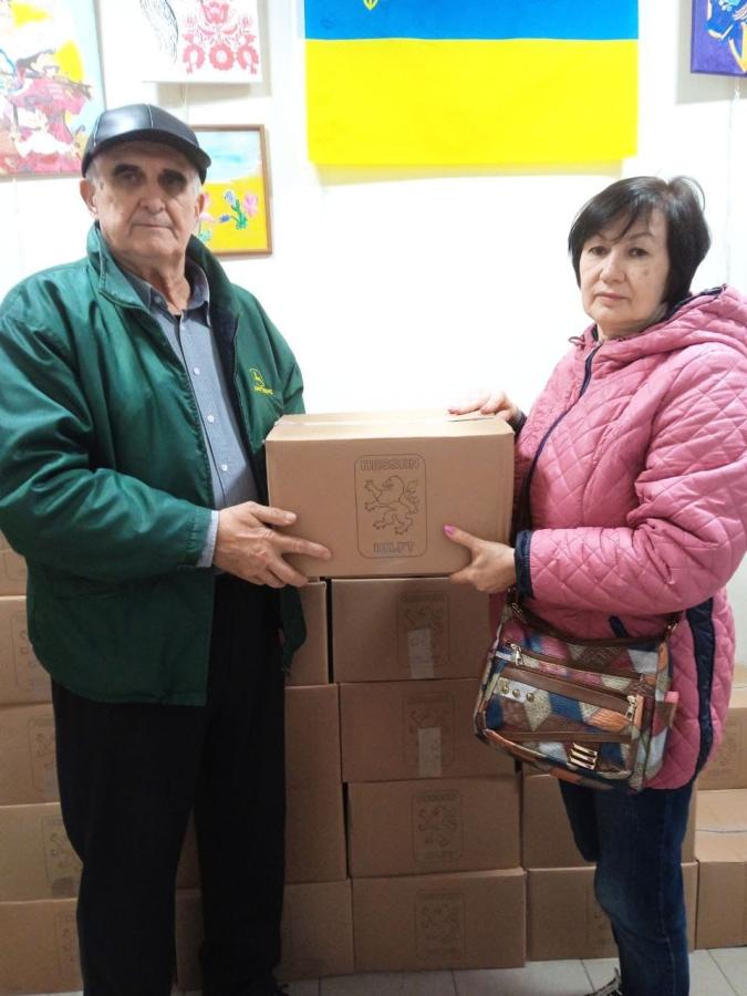 До хабу в Чернівцях доставлено продуктову допомогу з Німеччини