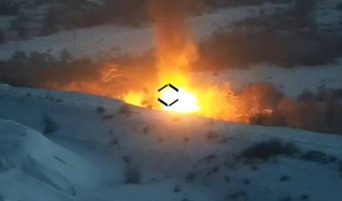 Українські воїни знищили ворожу МТЛБ-У