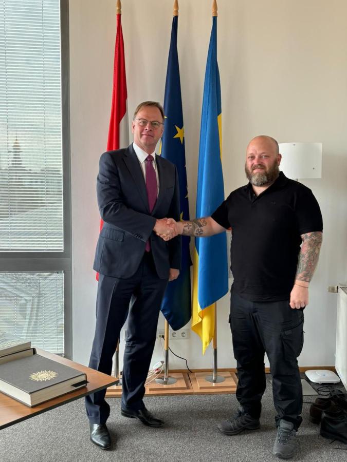 Очільник Луганщини Олексій Харченко зустрівся із Надзвичайним і Повноважним Послом Королівства Нідерландів в Україні паном Алле Дорхаутом