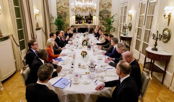 Посилення ППО, комплектування бригад і військова підтримка: Президент зустрівся з лідерами, главами урядів та іншими представниками країн Європи