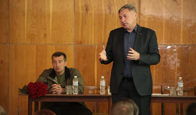 Юрій Гарбуз представив нового голову Попаснянської райдержадміністрації