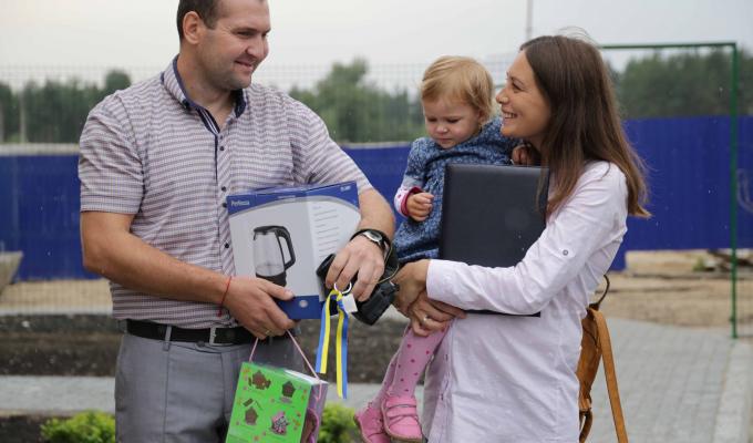 Завдяки пільговим кредитам 13 сімей отримали житло на Луганщині